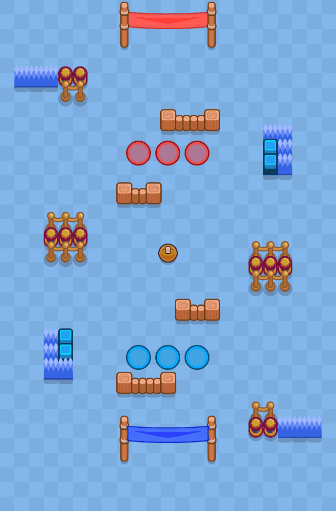 Bouncy Bowlのマップ