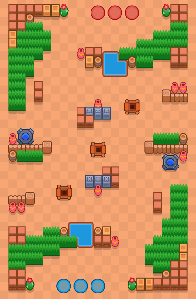 Brawl Starrgateのマップ